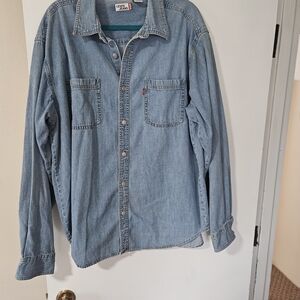 Levi's Blue Denim Shirt